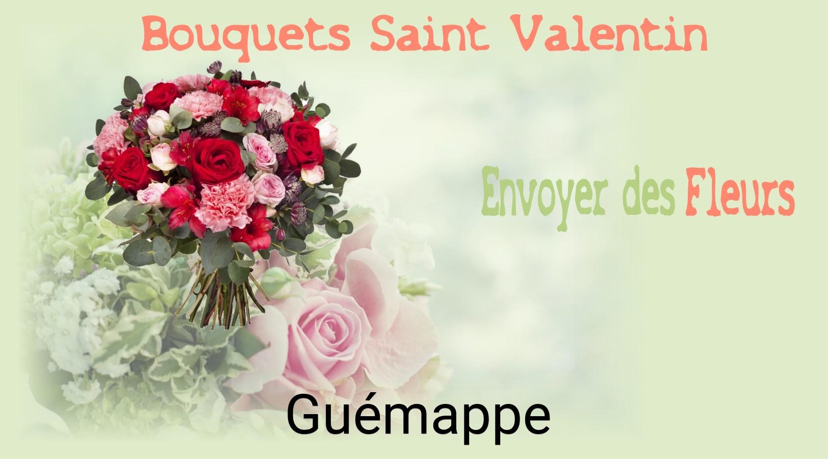 Roses de Saint-Valentin livrées à Guémappe